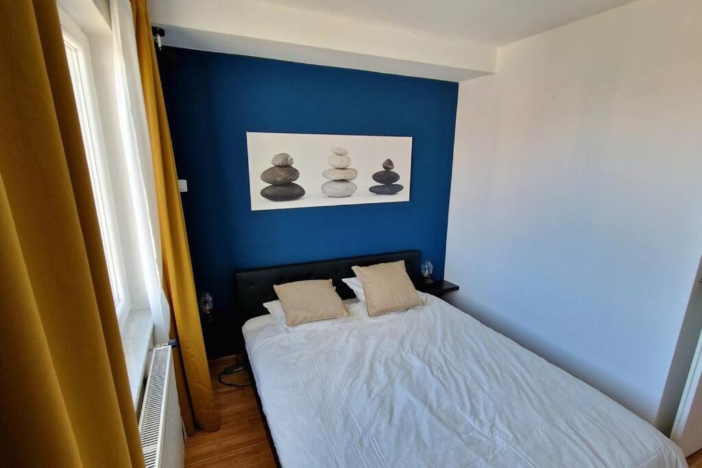 Ferienwohnung Midnight Blue Oasis - Center, Free Parking Zagreb Exterior foto